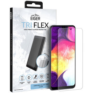 Eiger Folie Clear Tri Flex Samsung Galaxy A50 (0.4 mm)
