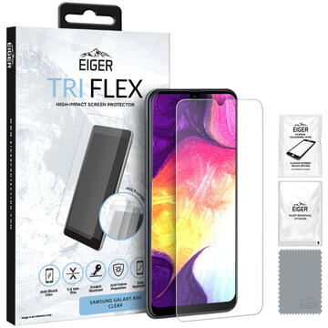 Eiger Folie Clear Tri Flex Samsung Galaxy A50 (0.4 mm)
