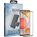 Eiger Folie Sticla 3D Edge to Edge Samsung Galaxy A52 Clear Black (0.33mm, 9H, oleophobic)
