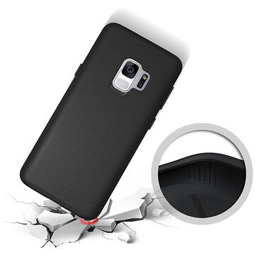 Husa Eiger Carcasa North Case Samsung Galaxy S9 G960 Black (shock resistant)