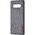 Husa Devia Carcasa Flax Case Samsung Galaxy Note 8 Grey (margini cauciucate negre)