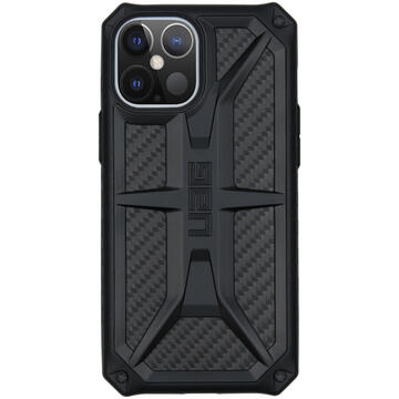 Husa UAG Husa Monarch Series iPhone 12 Pro Max Carbon Fiber