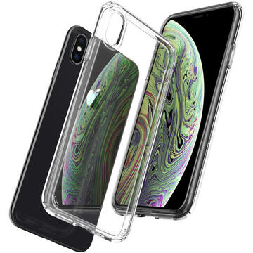 Husa Spigen Husa Ultra Hybrid iPhone XS / X Crystal Clear
