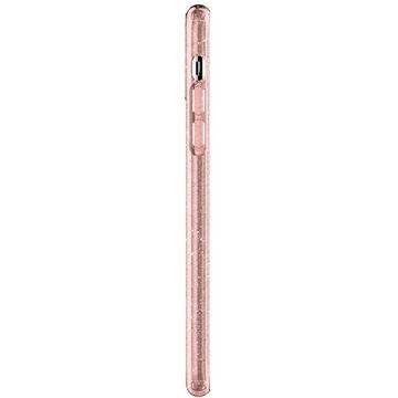 Husa Spigen Husa Liquid Crystal Glitter iPhone 12 / 12 Pro Rose Quartz