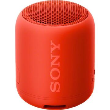 Boxa portabila Boxa portabila Sony SRSXB12R, EXTRA BASS, Bluetooth, Rezistenta la apa IP67, Rosu