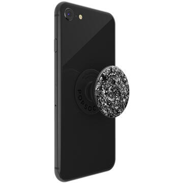 Popsockets Suport PopGrip Stand Adeziv Foil Conffeti Silver