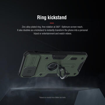 Husa Nillkin Husa CamShield Armor iPhone 11 Pro Max Black (suport ring)