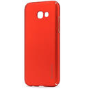 Husa Meleovo Carcasa Metallic Slim 360 Samsung Galaxy A5 (2017) Red (culoare metalizata fina)