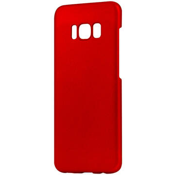 Husa Meleovo Carcasa Metallic Slim Samsung Galaxy S8 G950 Red (culoare metalizata fina)