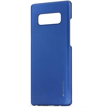 Husa Meleovo Carcasa Metallic Slim Samsung Galaxy Note 8 Blue (culoare metalizata fina)