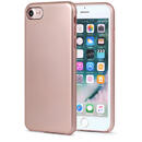 Husa Meleovo Carcasa Pure Gear II iPhone 8 Rose Gold (culoare metalizata fina, interior piele intoarsa)