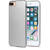 Husa Meleovo Carcasa Pure Gear II iPhone 8 Plus Silver (culoare metalizata fina, interior piele intoarsa)