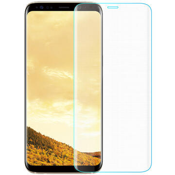 Meleovo Folie Sticla 3D Defense Curved Samsung Galaxy S8 G950 Clear (3D, 9H, oleophobic)