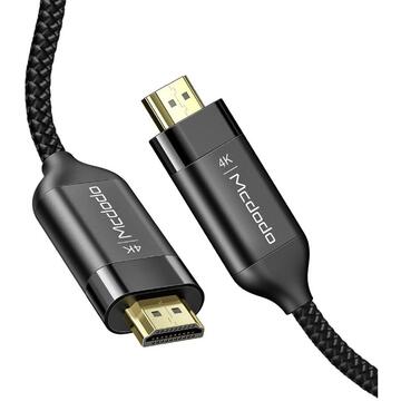 Mcdodo Cablu Picked Series HDMI la HDMI Black 2.0 (3m)