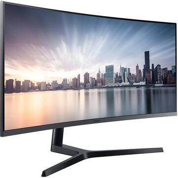 Monitor LED Samsung LC34H890WGU 86.4 cm (34") 3440 x 1440 pixels WQHD QLED Black