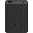 Baterie externa Xiaomi Mi PowerBank 3 Ultra Compact, 10000 mAh, Fast Charge (22.5W), Dual USB-A + USB type C, Negru