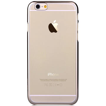 Husa Devia Carcasa Glimmer iPhone 6/6S Champagne Gold (rama electroplacata)