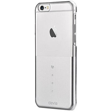 Husa Devia Carcasa Crystal Unique iPhone 6/6S Silver (Cristale Swarovski®)