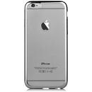 Husa Devia Husa Silicon Glitter Soft iPhone 6 Plus Gun Black (margini electroplacate)