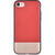 Husa Devia Carcasa Commander iPhone SE 2020 / 8 / 7 Red (piele naturala, margini flexibile)