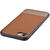 Husa Devia Carcasa Commander iPhone SE 2020 / 8 / 7 Brown (piele naturala, margini flexibile)