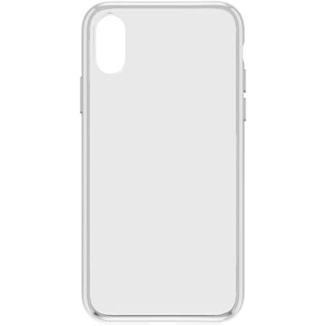 Husa Devia Carcasa Elegant Antishock iPhone XS Max Clear (spate dur transparent, margini antishock slim)