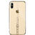 Husa Devia Carcasa Lucky Star iPhone XS / X Gold (cu cristale, electroplacat, protectie 360°)