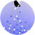 Husa Comma Carcasa Unique Polka iPhone 6/6S Blue (Cristale Swarovski®, electroplacat)