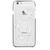 Husa Comma Carcasa Crystal Flora iPhone 6/6S Silver (Cristale Swarovski®, electroplacat, protectie 360°)