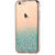 Husa Comma Carcasa Unique Polka iPhone 6/6S Green (Cristale Swarovski, electroplacat, protectie 360)