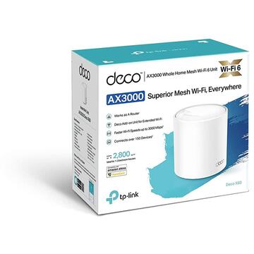 Router wireless TP-Link Deco X60 - v2 - Wireless Router - 802.11a/b/g/n/ac/ax