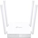 Router wireless TP-LINK Wireless  750Mbps, 4 porturi 10/100Mbps, 4 antene externe, Dual Band AC750