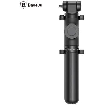 Baseus Suport Selfie Stick Lovely Black (Tripod Telescopic Cu Telecomanda, Bluetooth)