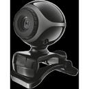 Camera web Trust Exis Webcam - black/silver