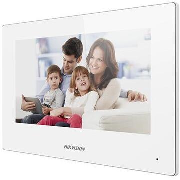Hikvision MONITOR WIFI 7" COLOR CU TOUCH ALB