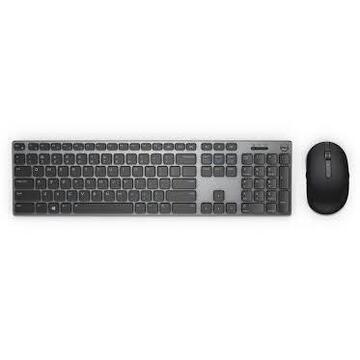 Tastatura Dell DL TASTATURA + MOUSE KM717  Wireless,Negru/Gri, 1600dpi, 3/1 butoane