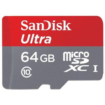 Card memorie SanDisk MICROSD 64GB CL10 SDSQUNR-064G-GN3MN