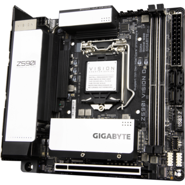 Placa de baza Gigabyte Z590I VISION D - 1.0 LGA1200 Socket mini ITX