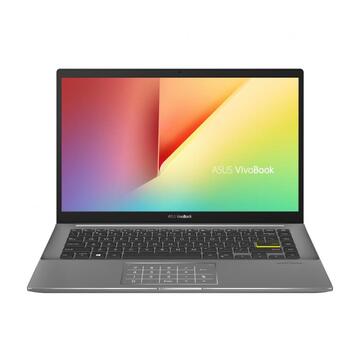 Notebook Laptop ASUS Vivobook M433UA AMD Ryzen 5 5500U 512GB SSD 8GB AMD Radeon FullHD Tast. ilum. Indie Black m433ua-eb120