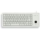 Tastatura Cherry COMPACT Gri, USB, Cu fir