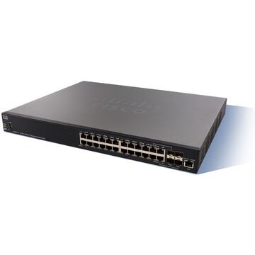 Switch Cisco SX350X-24 24-Port 10GBase-T Stackable Managed Switch