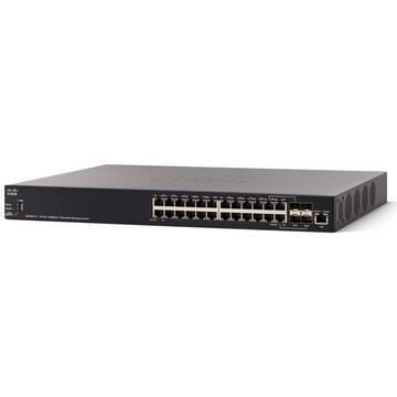 Switch Cisco SX350X-24 24-Port 10GBase-T Stackable Managed Switch