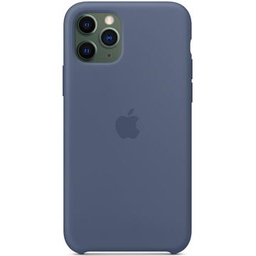 Silicone Case Apple pentru iPhone 11 Pro  Alaskan Blue