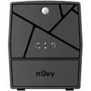 nJoy Keen 1500, 1500VA/900W, Line Interactive, Regulator automat de tensiune, Repornire automata