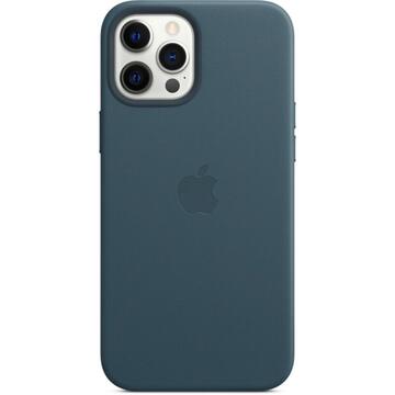 Husa Apple iPhone 12 Pro Max Leather Case MagSafe - Baltic Blue