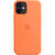 Husa Apple iPhone 12 mini Silicone Case with MagSafe - Kumquat