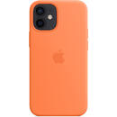 Husa Apple iPhone 12 mini Silicone Case with MagSafe - Kumquat