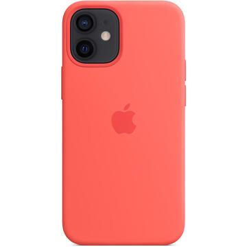 Husa Apple iPhone 12 mini Silicone Case with MagSafe - Pink Citrus