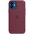 Husa Apple iPhone 12 mini Silicone Case with MagSafe - Plum
