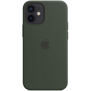 Husa Apple iPhone 12 mini Silicone Case MagSafe - Cypress Green